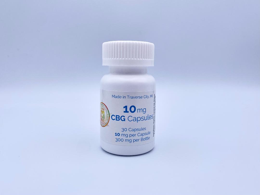 Full Spectrum CBG Oil Capsules 10 mg - Buy Online 