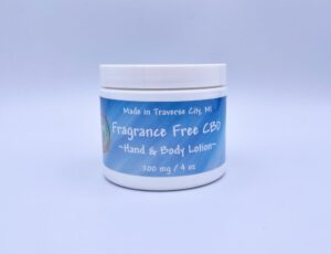 CBD Fragrance Free Lotion 200mg / 4 oz - Buy Online $28.00
