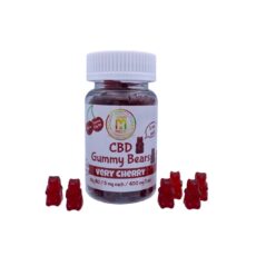 Full Spectrum CBD Gummy Bears - Cherry